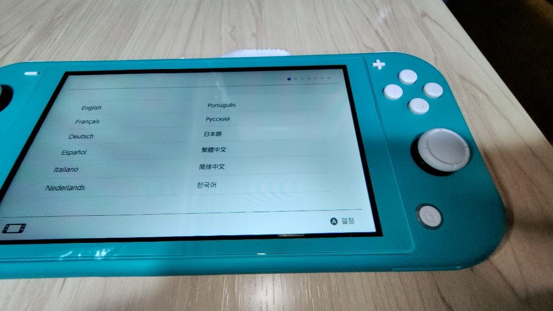 Nintendo Switch Lite ターコイズ 本体 （アダプタ、箱付き）