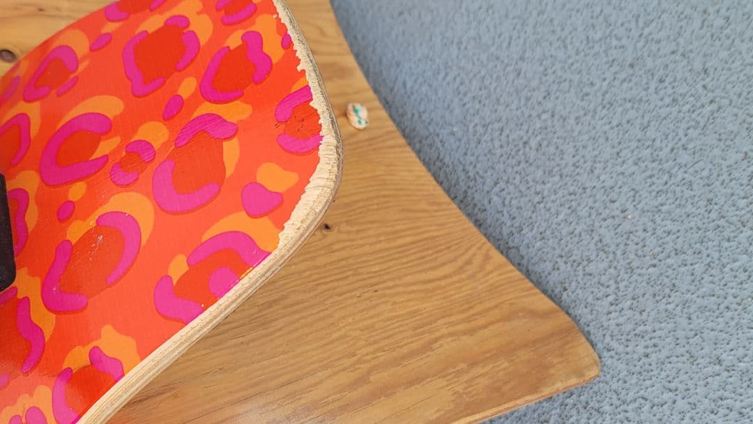 YOW レオパード柄 スケートボード