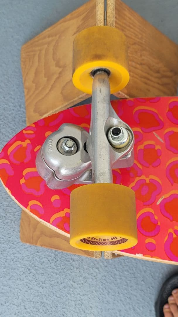 YOW レオパード柄 スケートボード