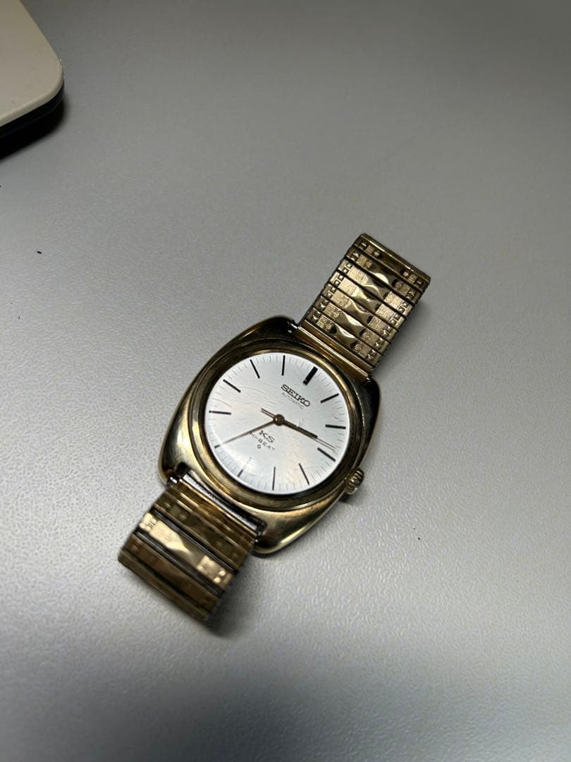 セイコー キングセイコー 5621-7000 ゴールド　手巻き アナログ 腕時計