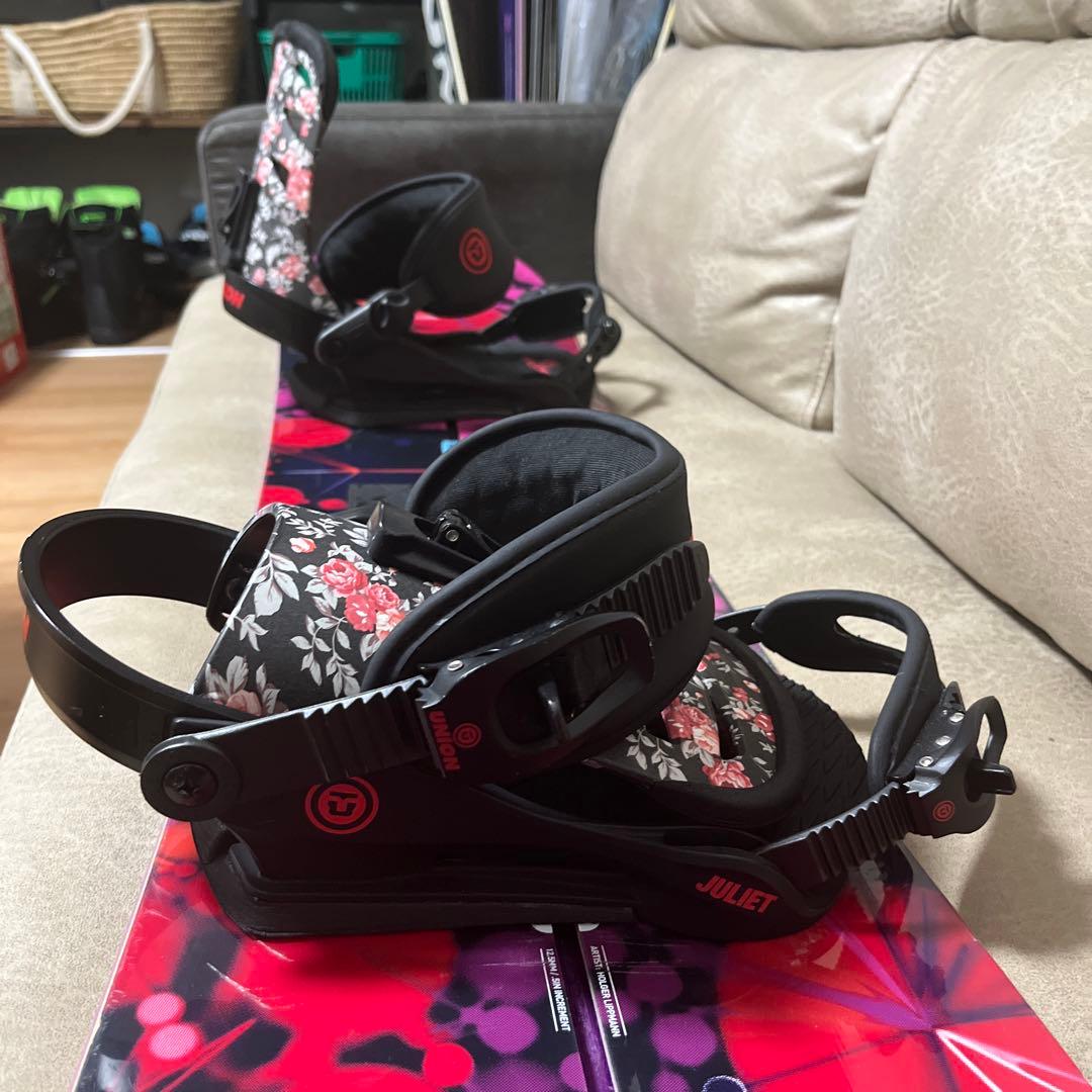 BURTON GENIE 142 FLATTOP×UNION Juliet M