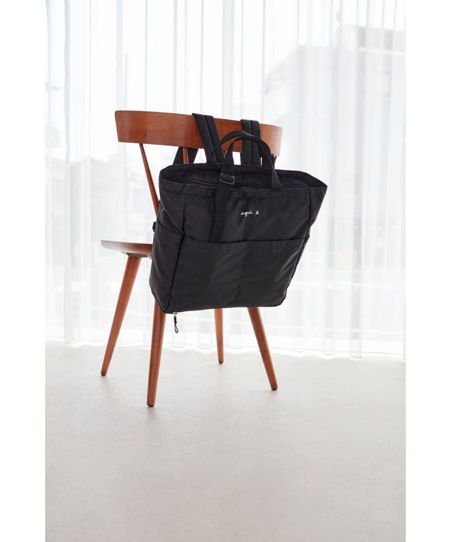 アニエスベー　AC12 E BAG ペアレンツバッグ　アニエスベーマザーズバッグ