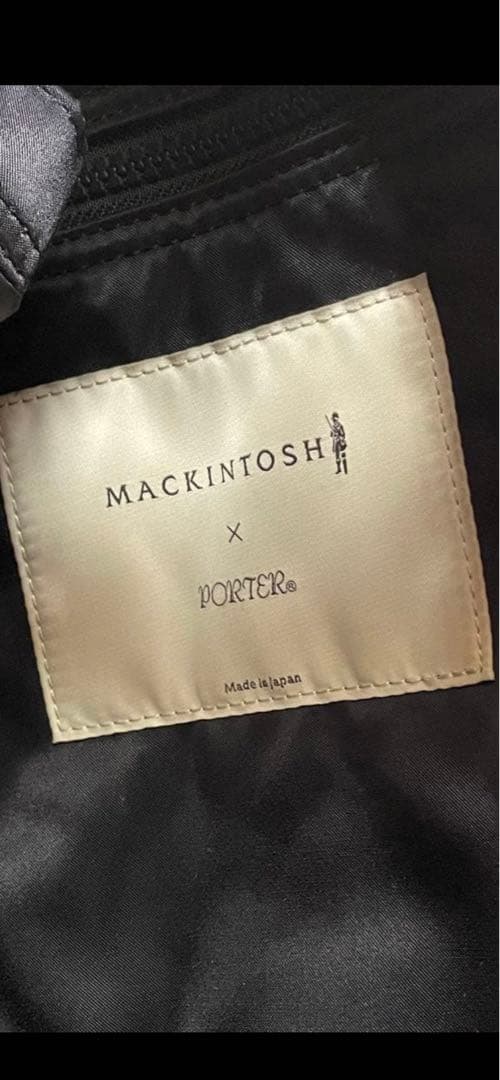 ⭐︎限定お値下げ⭐︎MACKINTOSH ポーターナイロンバッグパックBK　完売品