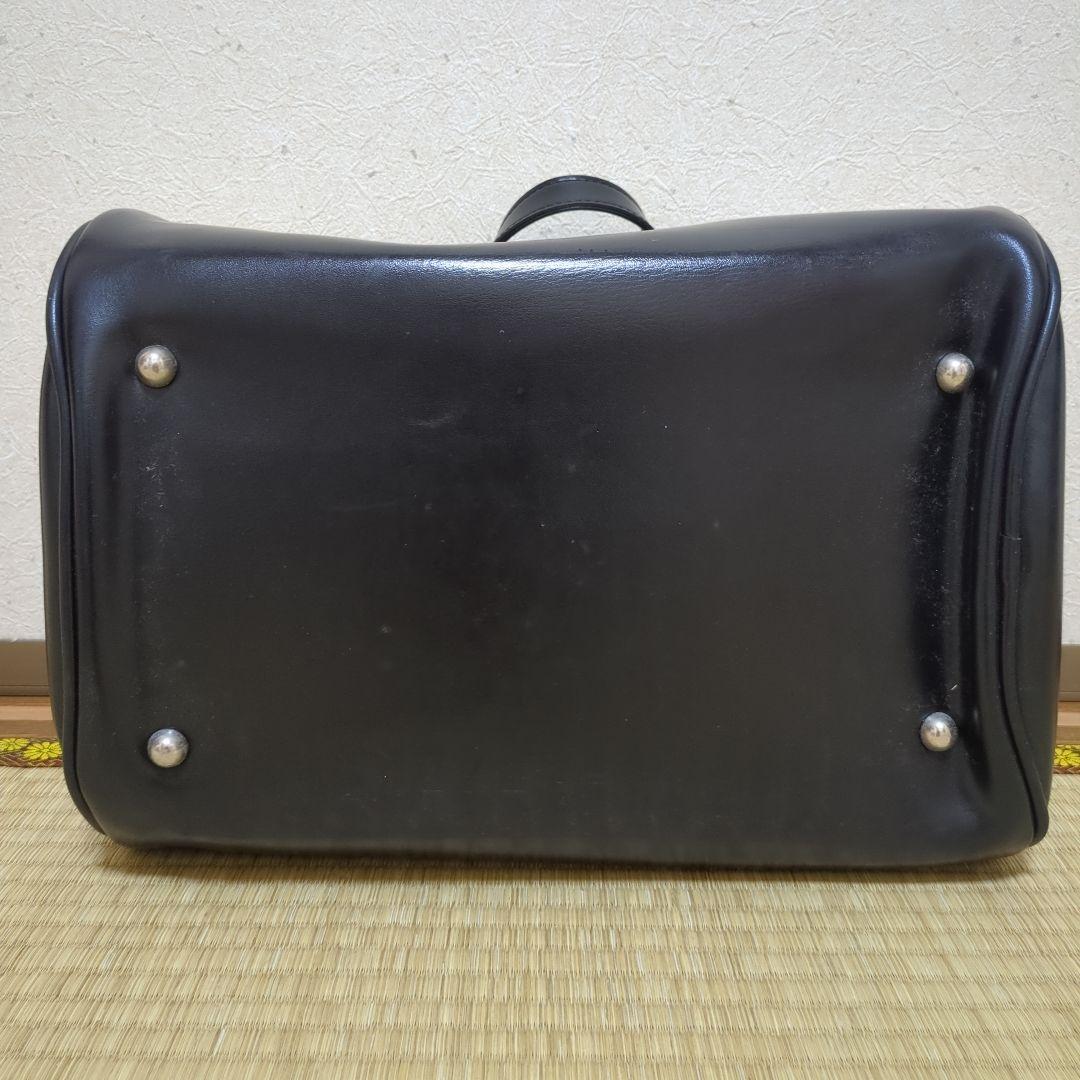 【※sanctum__,様、専用】ボストンバッグ　レザー　ロゴあり