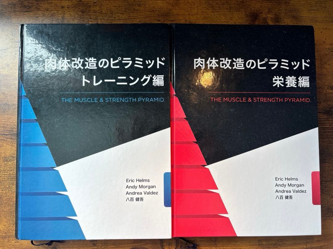 肉体改造のピラミッド 栄養編トレーニング編セット
