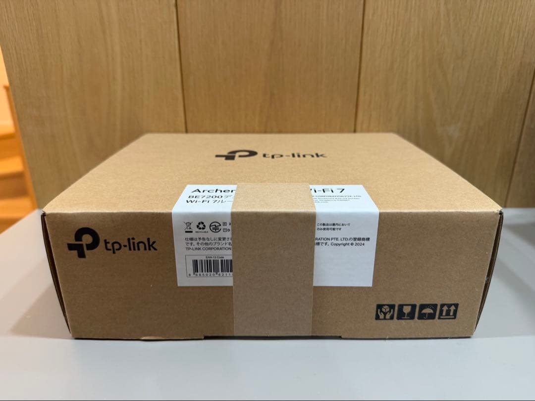 【新品】TP-Link Archer BE7200 wifi7 ルーター