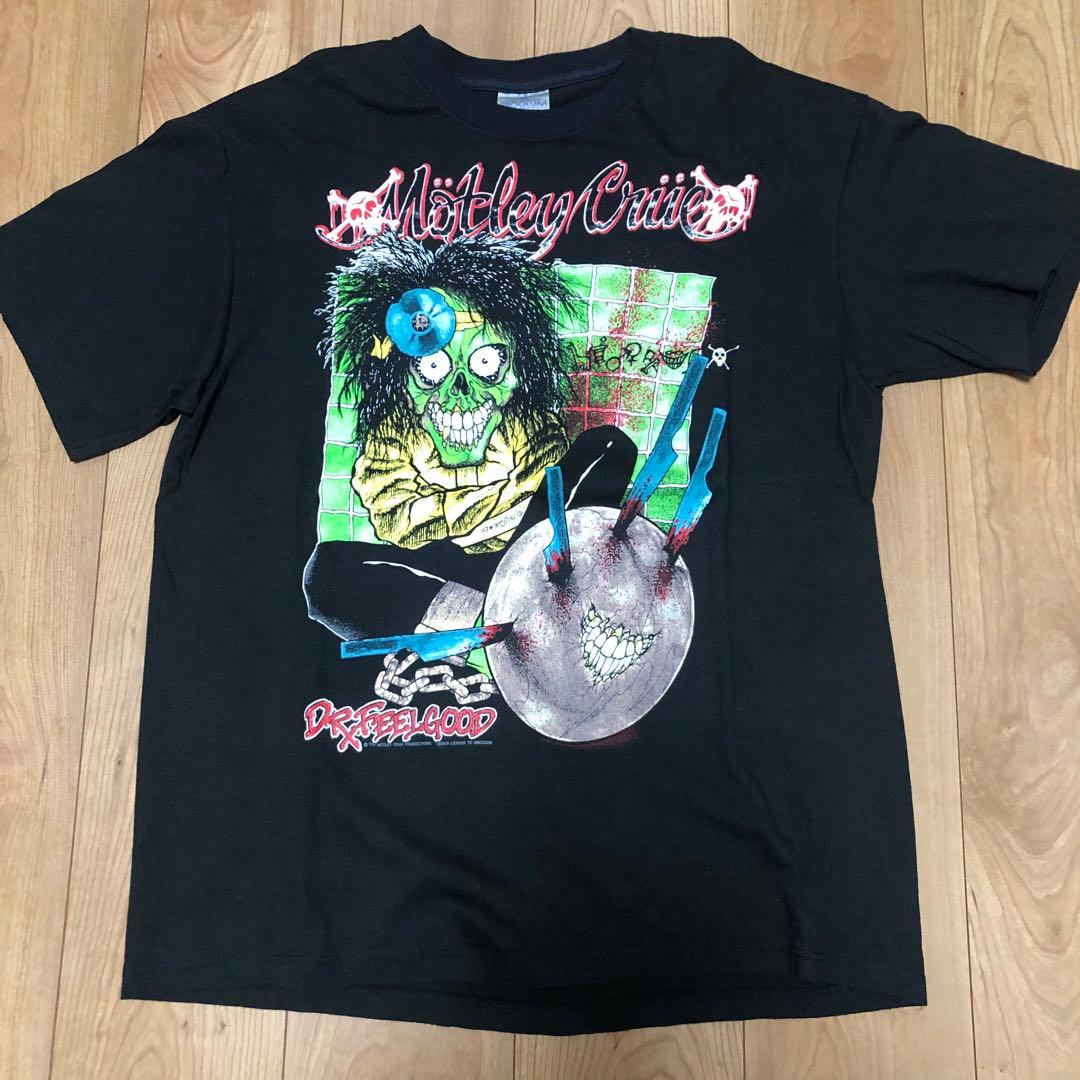 80s Motley Crue Pushead レア USA製 モトリークルー