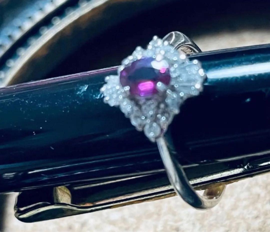 【SALE】ルビー ダイヤ プラチナ リング 指輪 ！ Pt900