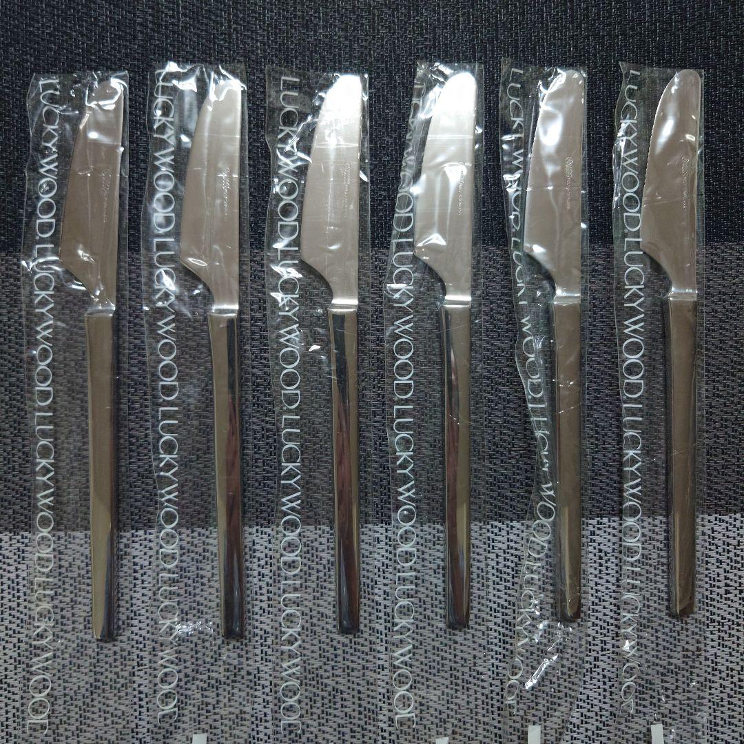 G①②③F②③ラッキーウッド　スカンジナビア　カトラリーセット