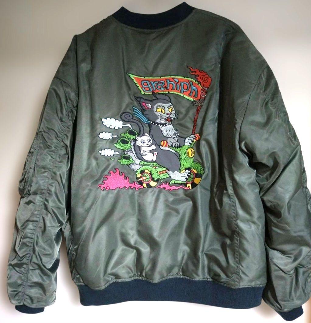 新春セール　グラニフ　石黒亜矢子　MA-1　 Lサイズ　美品　完売品