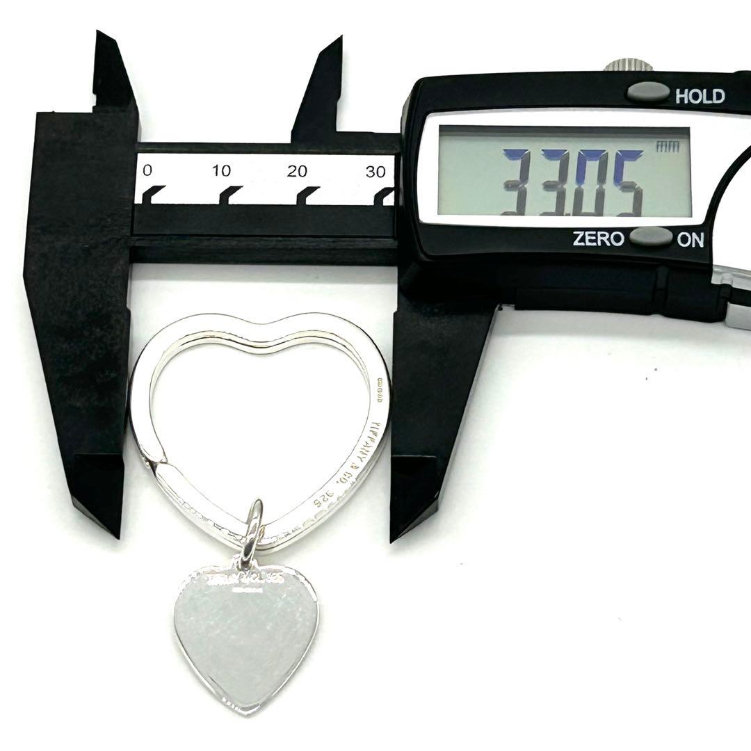 【極上美品】正規品 鏡面ピカピカ綺麗 ティファニー オープンハート キーリング