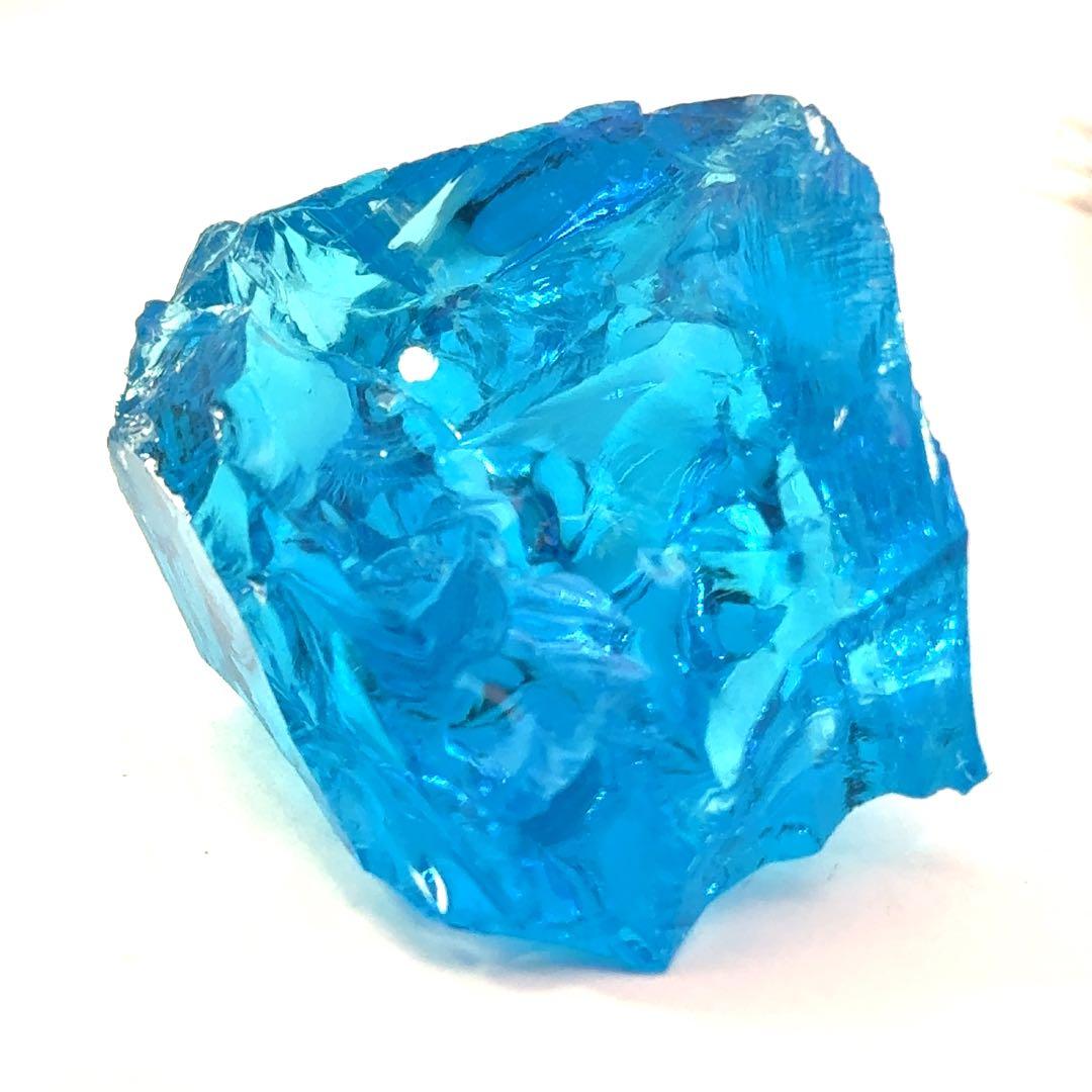 アンダラクリスタル　ブルー　天然ガラス