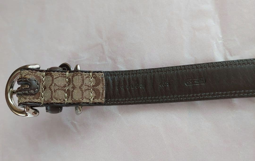 【新春セール！激レア!】COACH 大型犬用カラー&リード セット 未使用品