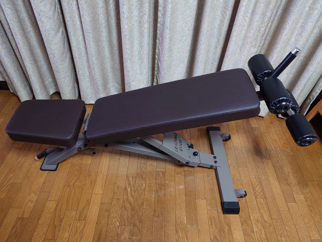 リーディングエッジ アジャスタブルベンチ LE-B100R 耐荷重300kg