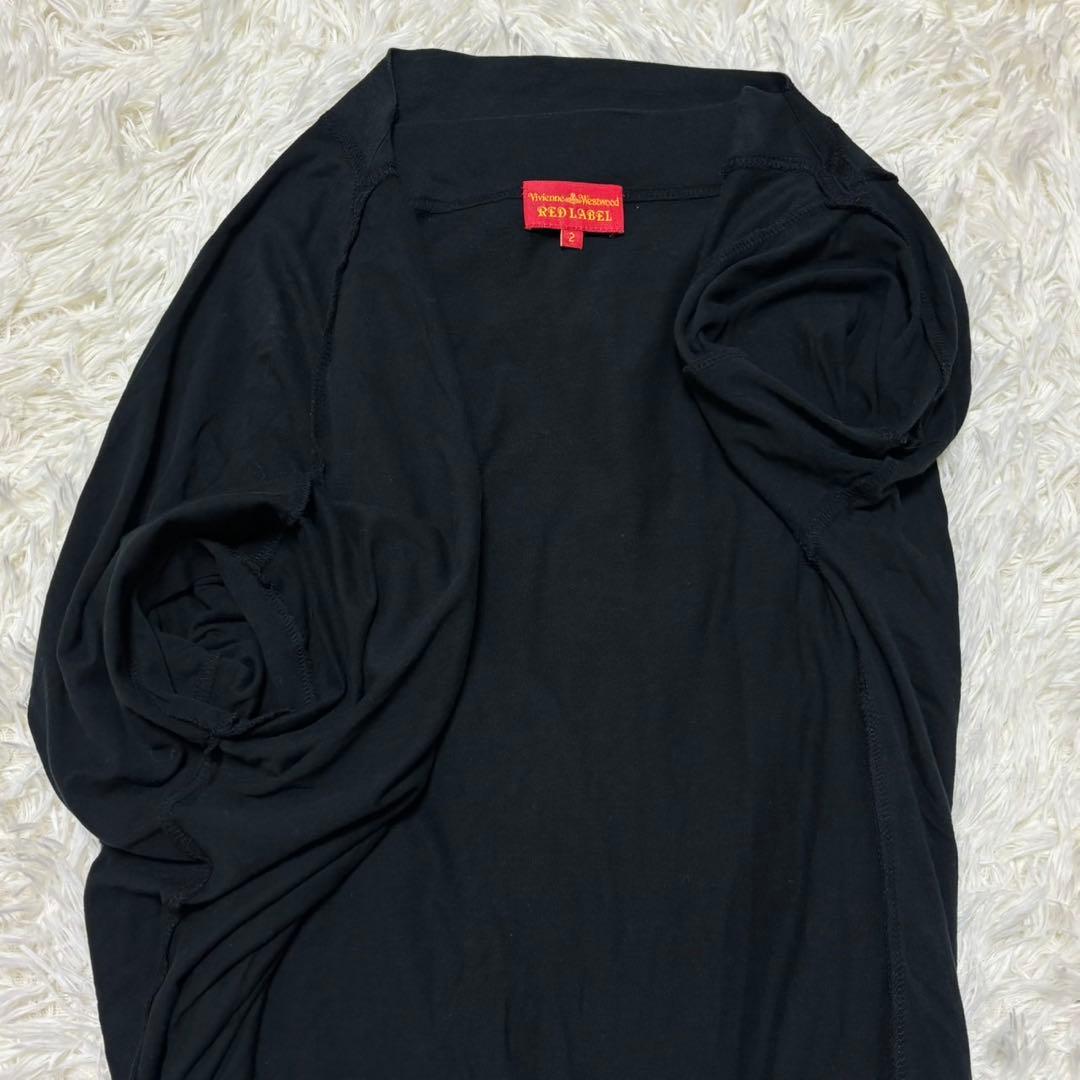 d*9様 【ヴィヴィアンウエストウッドレッドレーベル】変形ワンピース　スカル　黒