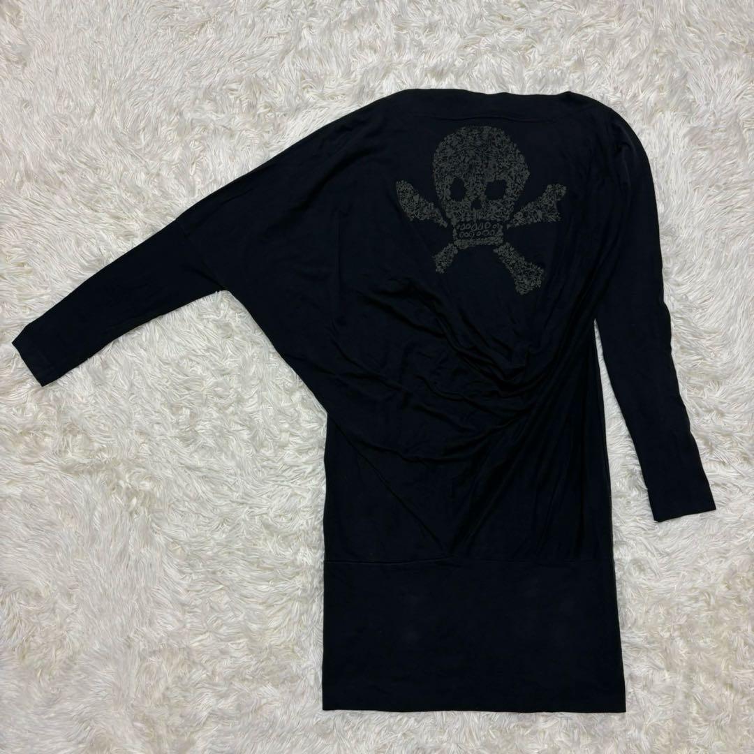 d*9様 【ヴィヴィアンウエストウッドレッドレーベル】変形ワンピース　スカル　黒