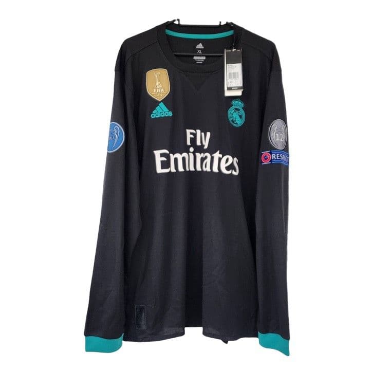 17-18 レアルマドリード　ロナウド　アディダスオフィシャル　長袖ユニフォーム