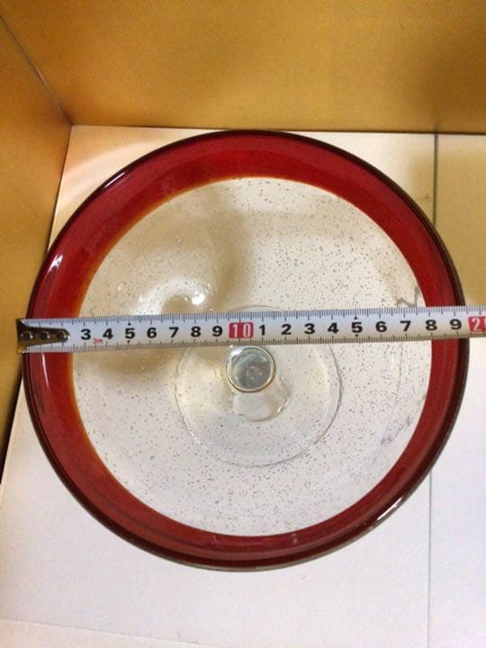 ガラス器。フルーツポンチ。かき氷。パフェ。など。。。ちと大きい。。。