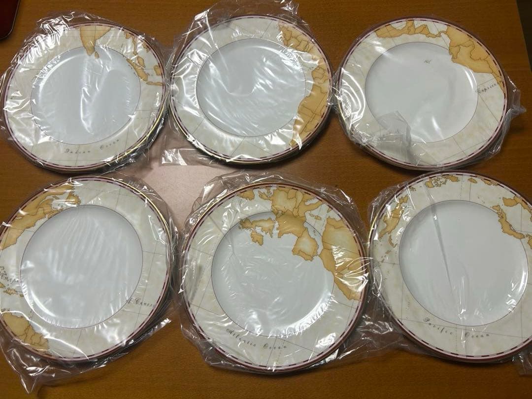 リチャードジノリ　 プリマクラッセ 　コラボプレート　6枚