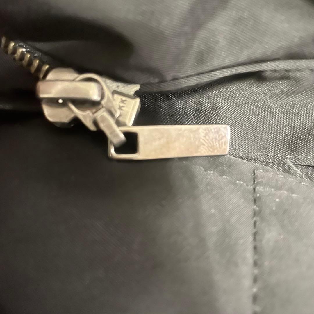 BARNEYS NEWYORKメンズ ステンカラーコート 中綿ライナー付き 黒