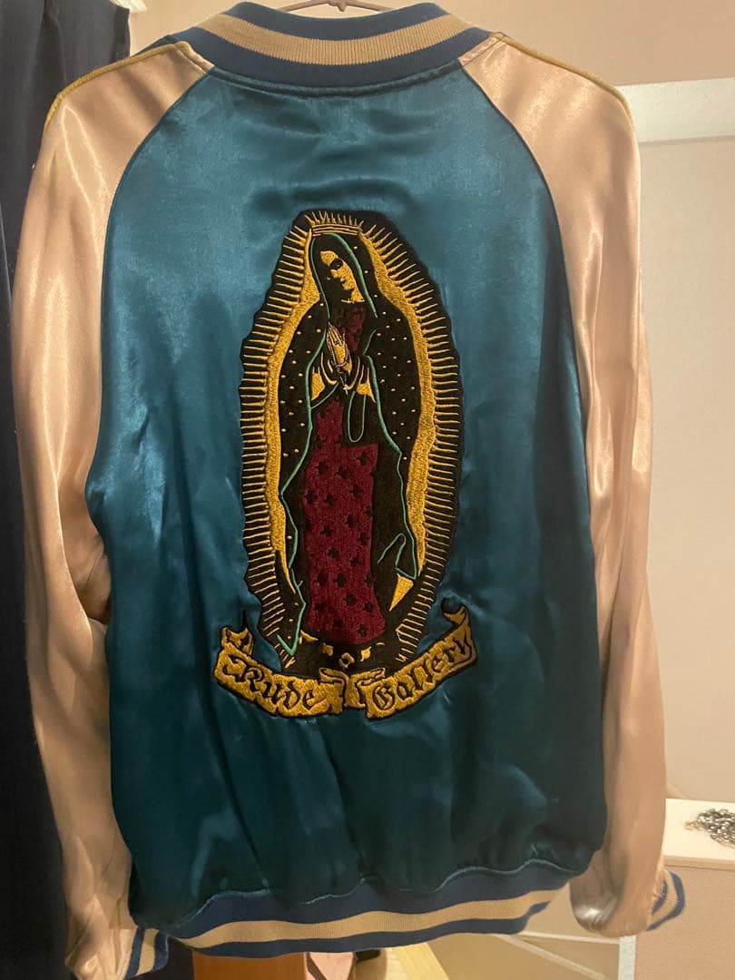 Tiger K専用　ルードギャラリー　ターコイズ・黒スカジャン・刺繍デザイン