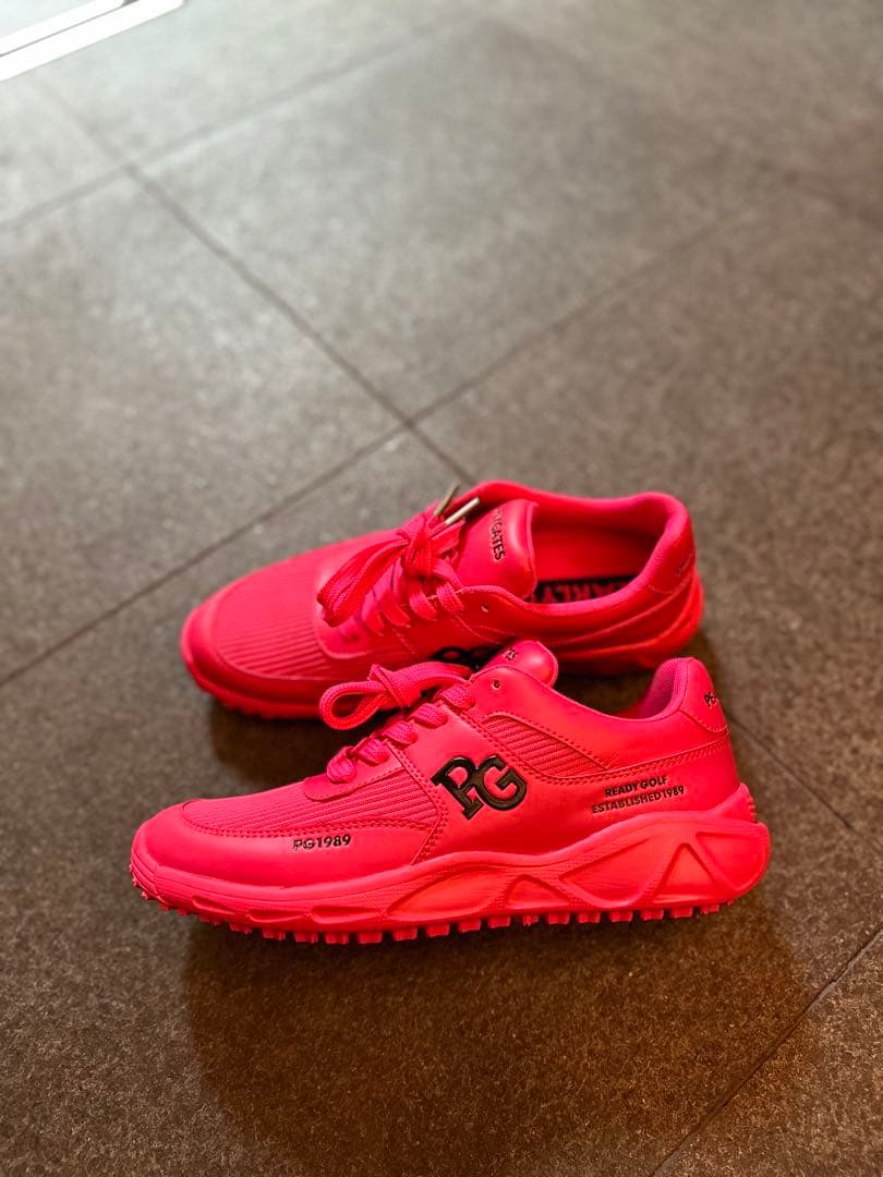 PEARLY GATESゴルフシューズ⭐︎ピンク25㌢