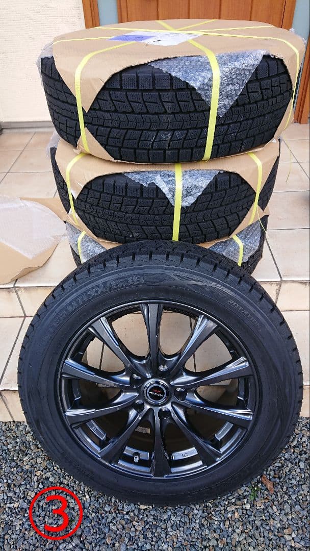 みつと！ 17インチ ブラックホイール 　 ③