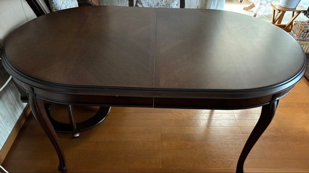 ❗️マルニ❗️伸長式　ダイニングテーブル　エクステンション