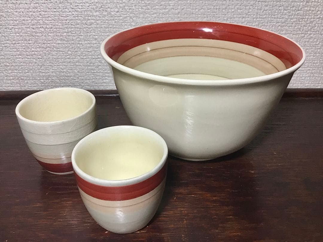 スージークーパー◆ボウル＋ミニカップ　３点セット◆ウェディングリング