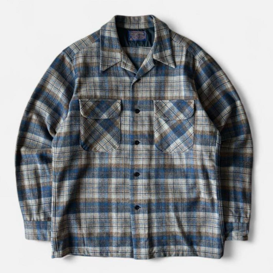 i*.様 70s ペンドルトン ボードシャツ M