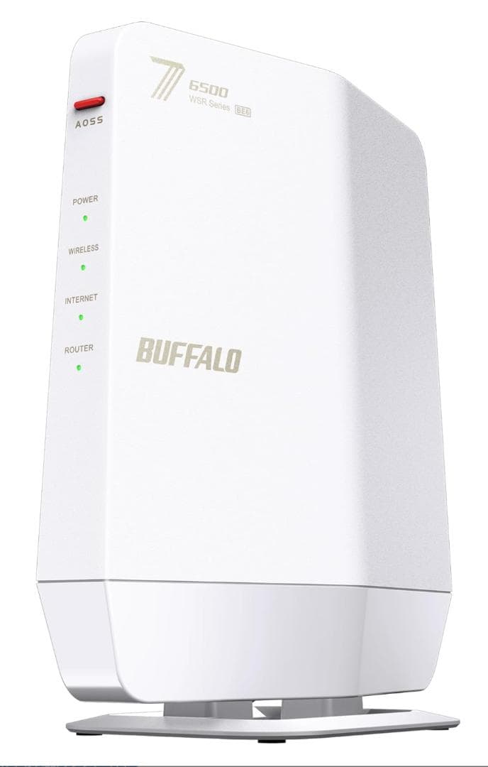 バッファロー WiFi ルーター Wi-Fi 7 WSR6500BE6P/NWH