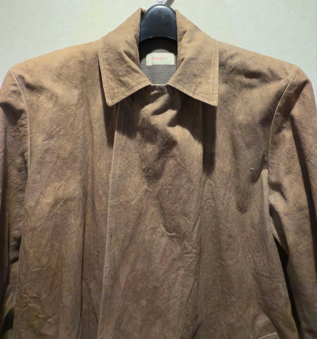 美品 Jurgen Lehl (ババグーリ) 柿渋染めコートMsize