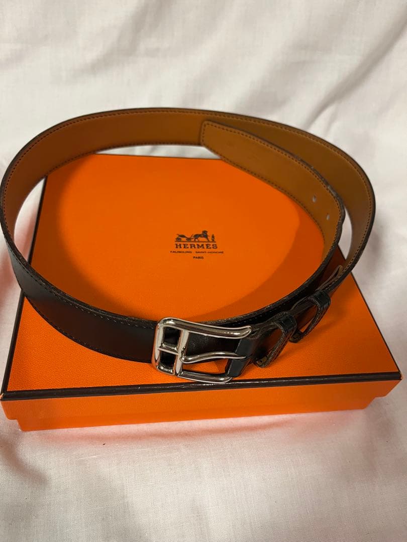 ☆希少Hermes エルメスベルトケープコッド　マルジェラ期　エトリヴィエール