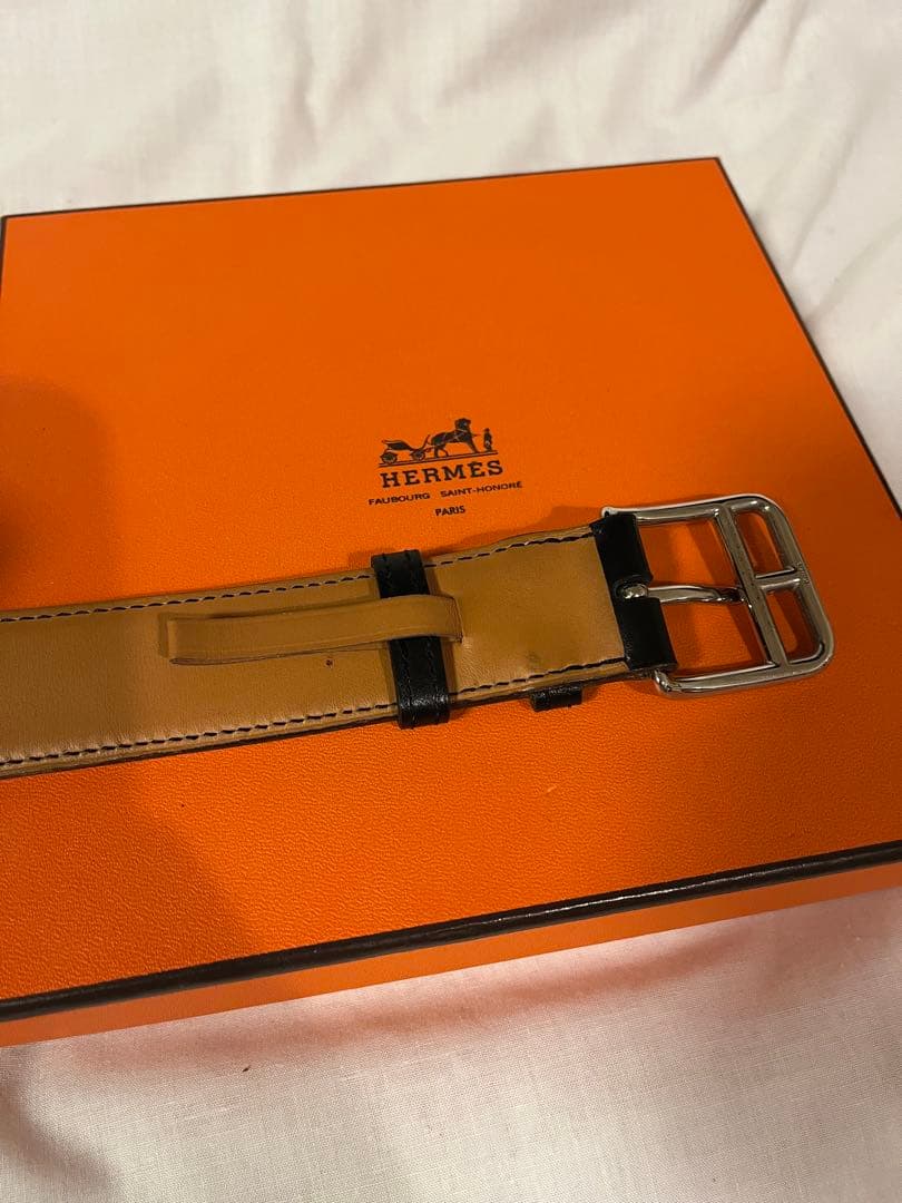 ☆希少Hermes エルメスベルトケープコッド　マルジェラ期　エトリヴィエール