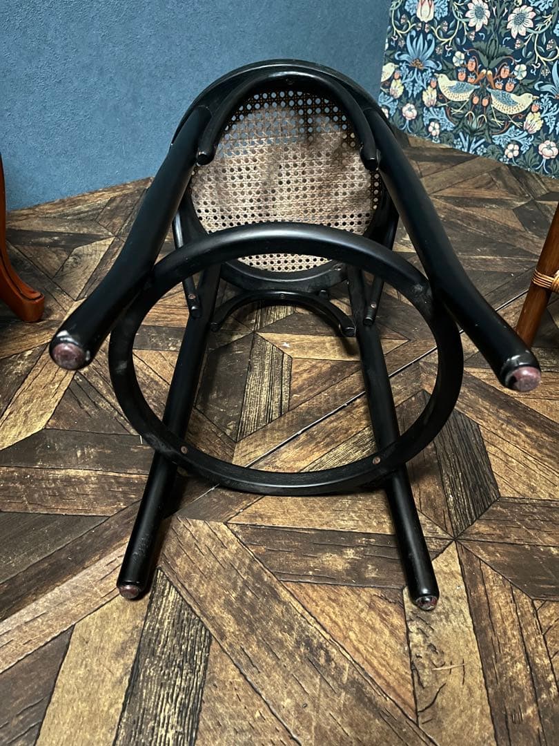 ラタン ビンテージ ベントウッドチェア 椅子 ハイチェア インテリア
