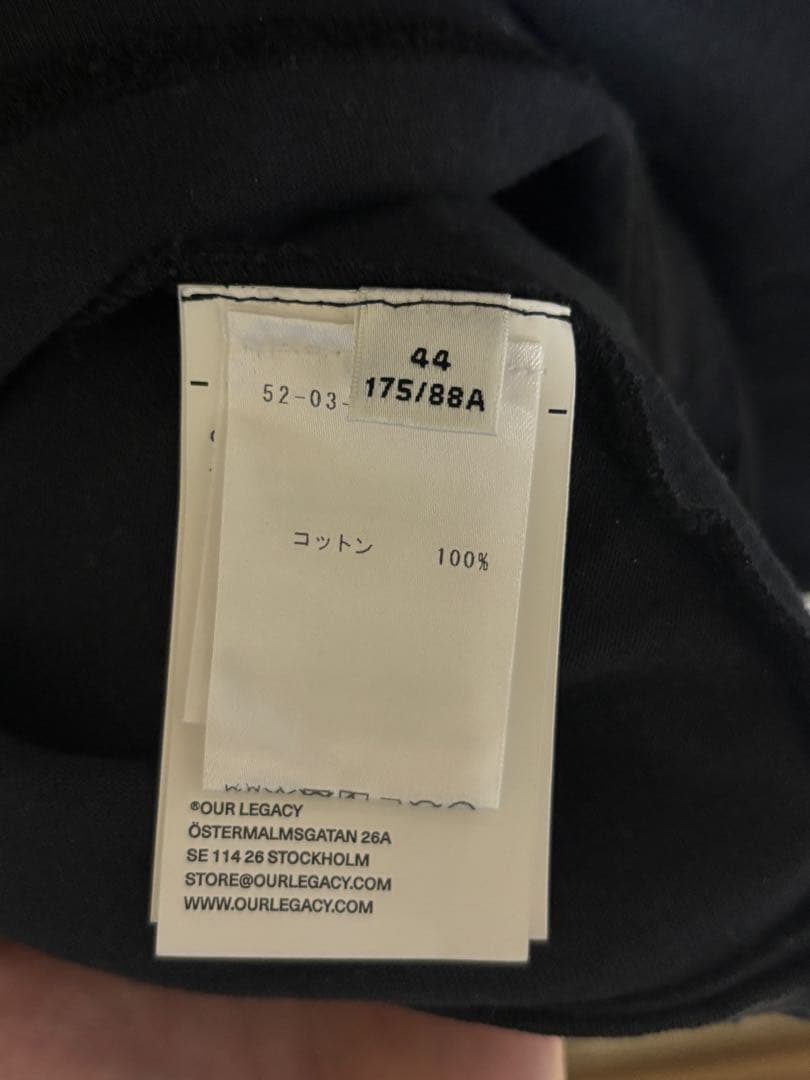 トップス Our legacy 25AW TOUR LONGSLEEVE size44