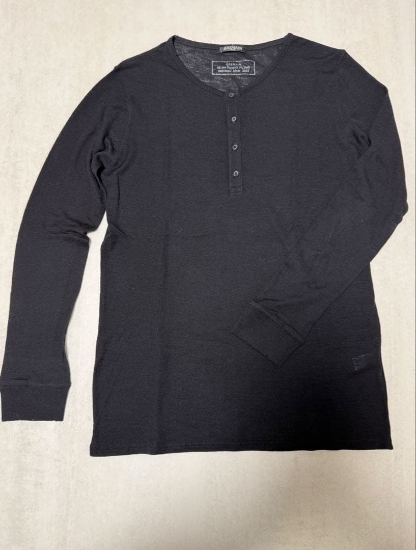 【せん】BALMAIN 長袖カットソー