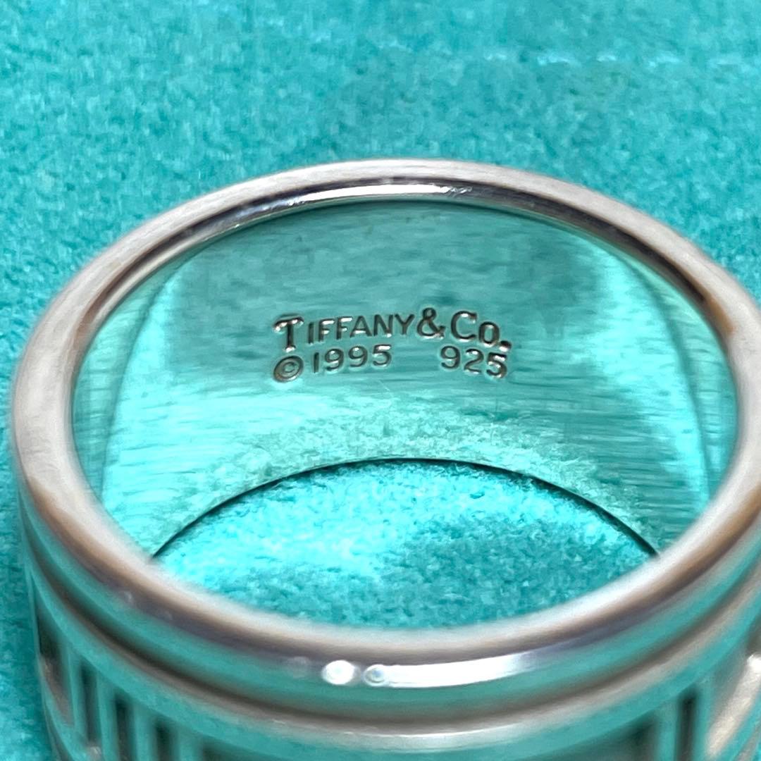 TIFFANY&Co.ティファニー　アトラスリング　ワイド　19号