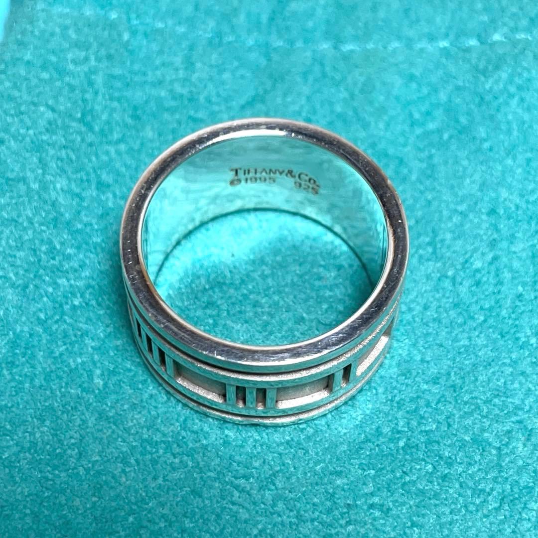 TIFFANY&Co.ティファニー　アトラスリング　ワイド　19号