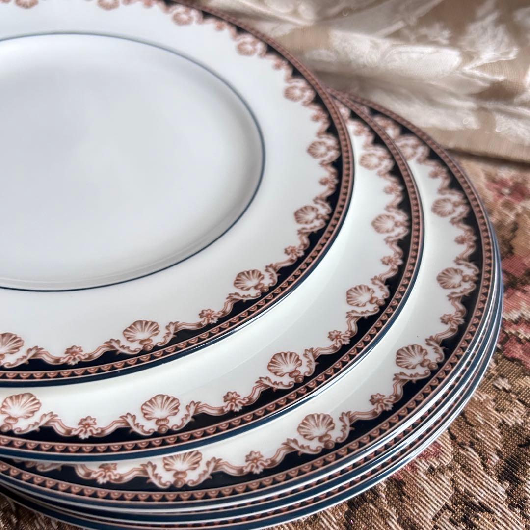 希少品 英国製 【MEDICI】メディチ 貝殻プレート 5枚