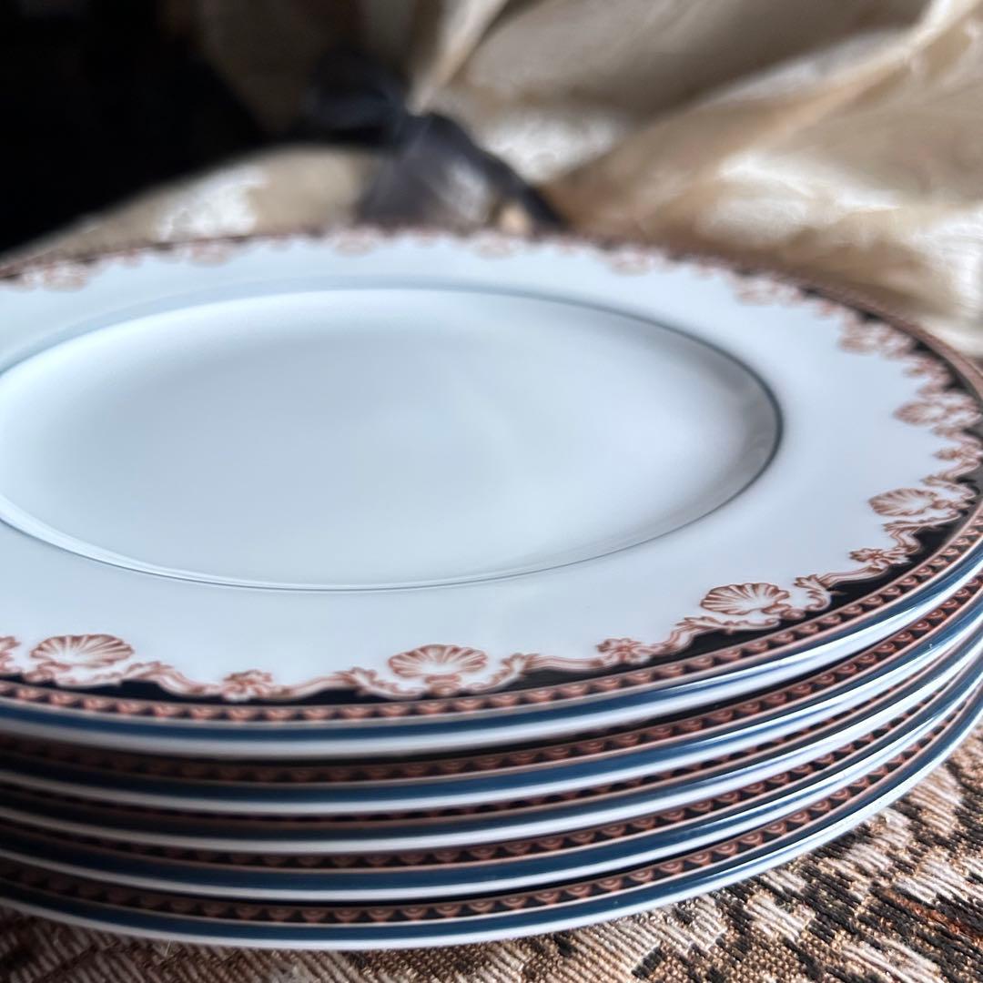 希少品 英国製 【MEDICI】メディチ 貝殻プレート 5枚