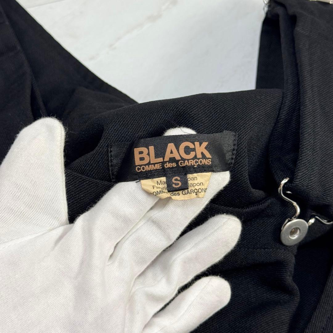 美品 BLACK comme des garconsティアードジャンパースカート