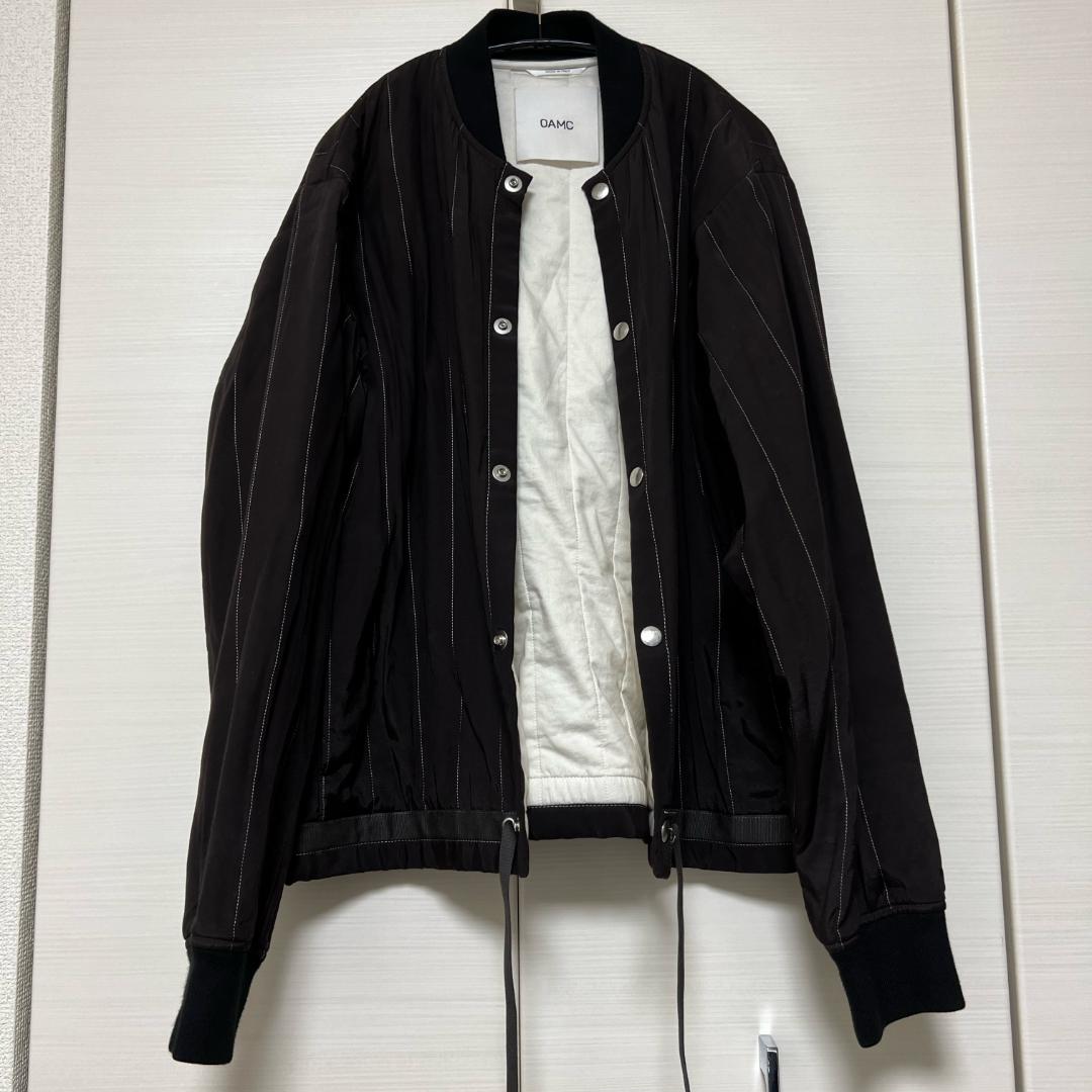 OAMC ストライプボンバージャケット MA-1