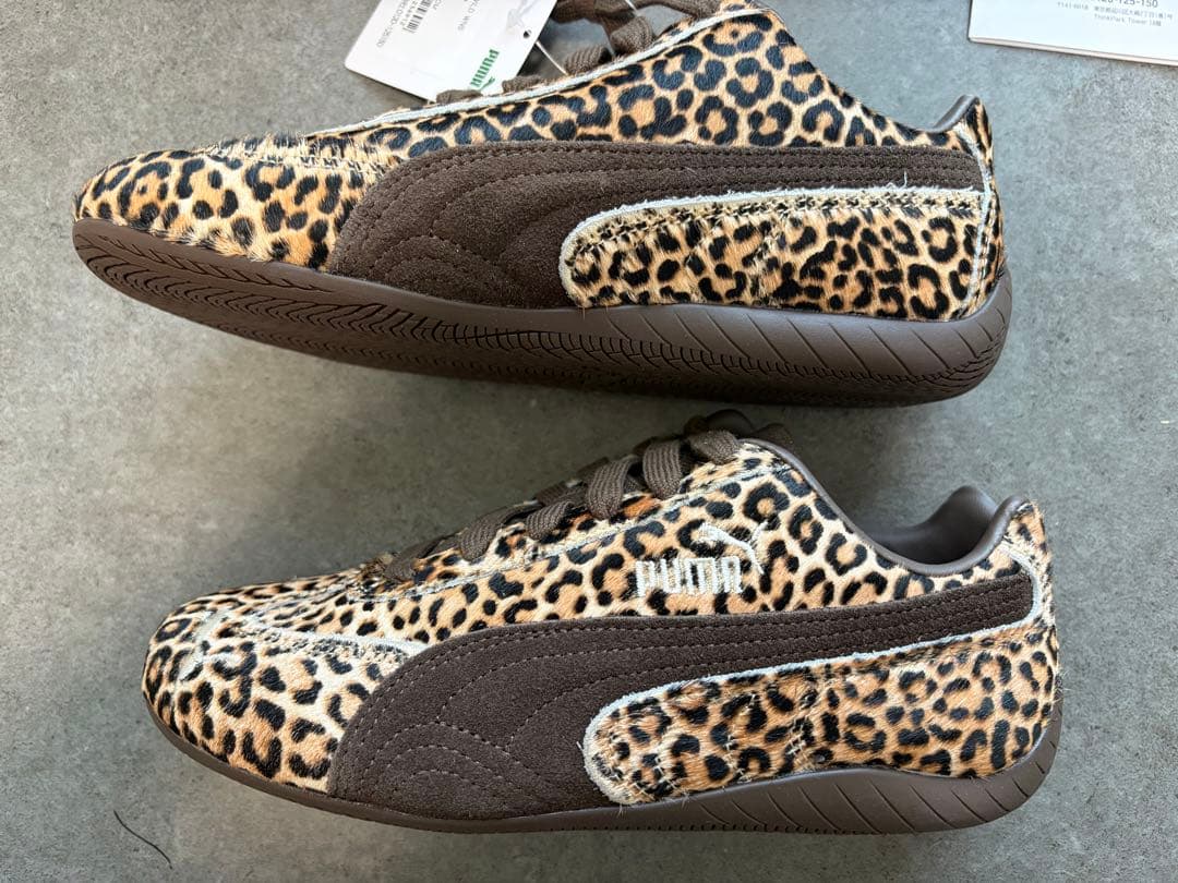 新品　PUMA SPEEDCAT WILD レオパード スニーカー 23cm