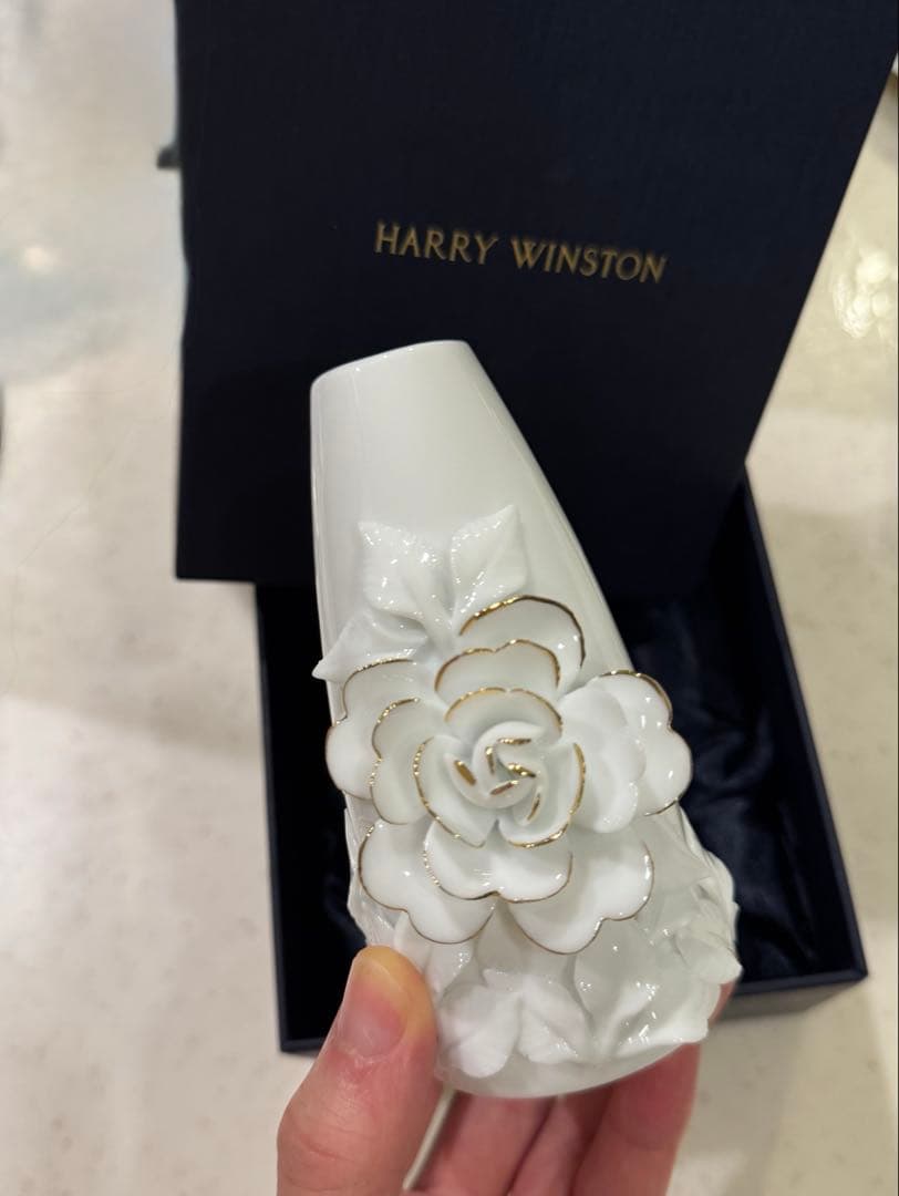【激レア】HARRY WINSTON ノベルティVIP 花瓶 一輪挿し