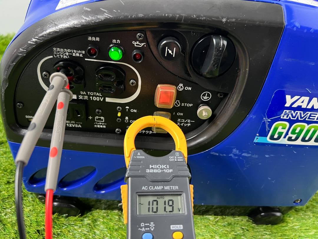庭*三様 YANMAR ヤンマー インバーター発電機 G900iS【動作良好・保
