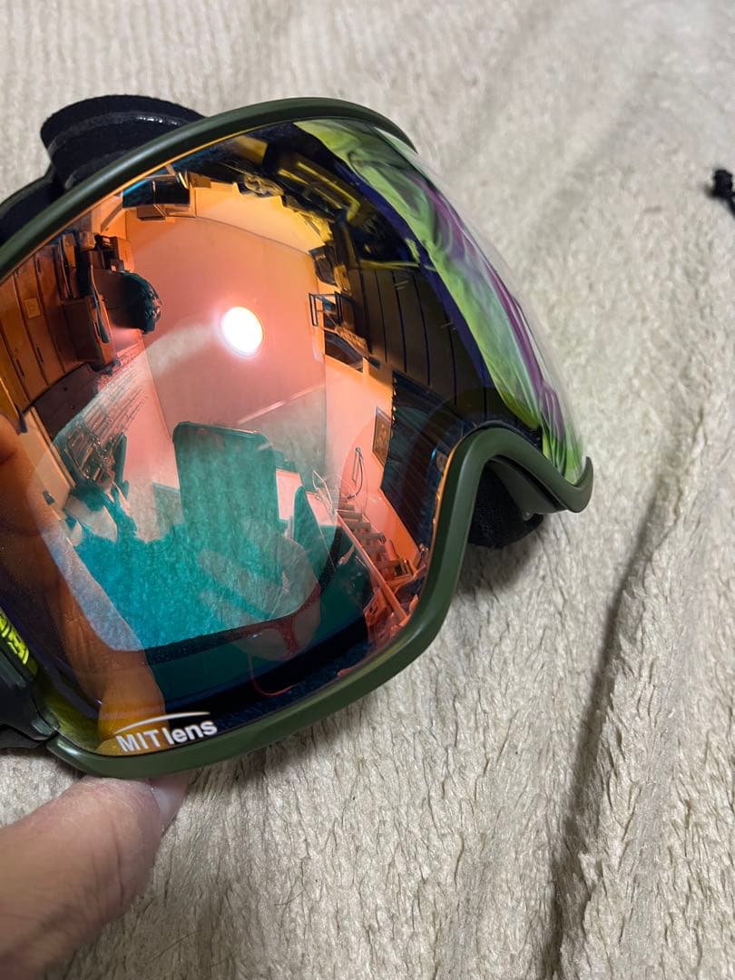 DICE BANK C-MIT LGR/RD ゴーグル　ダイス　バンク