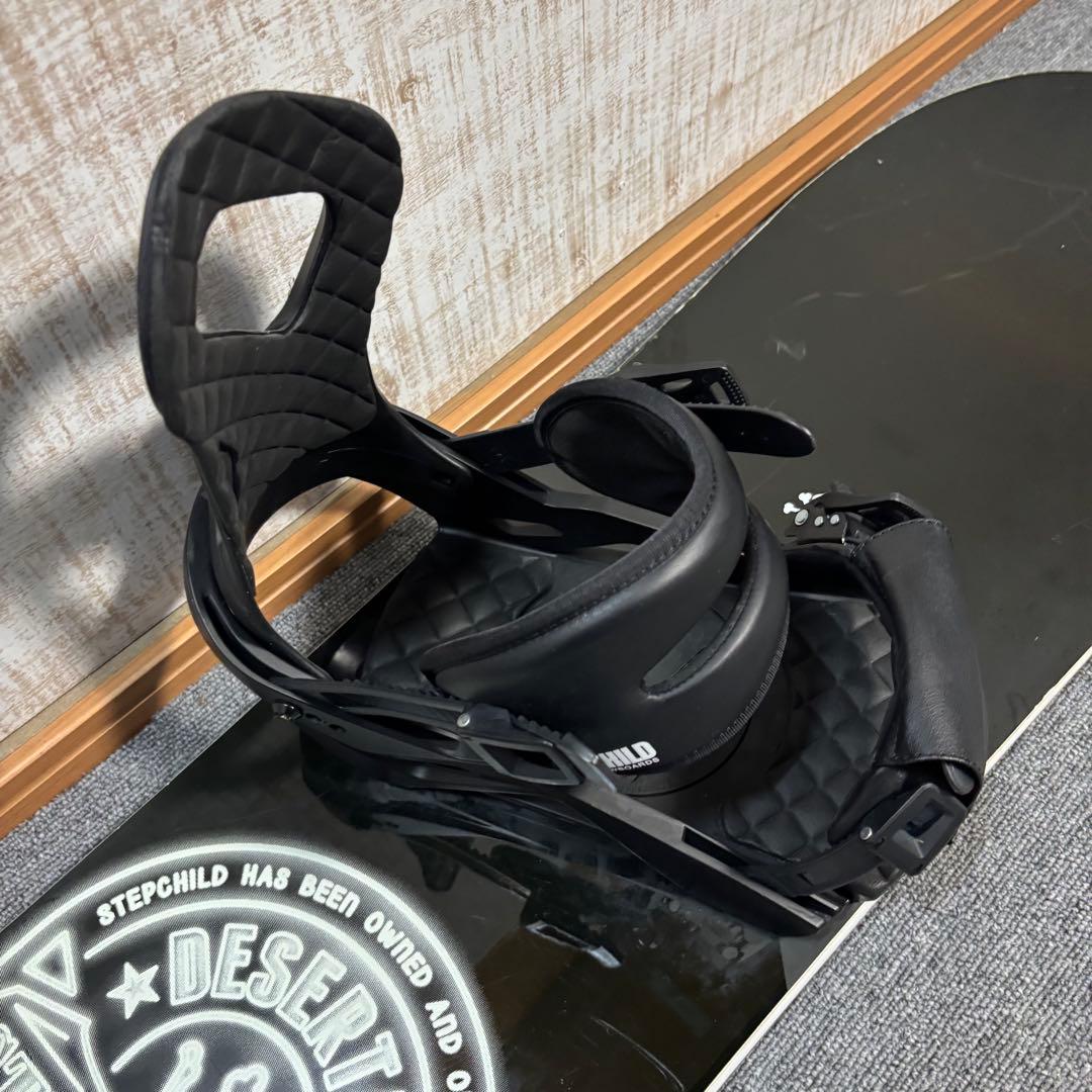 【送料無料】STEP CHILD スノーボードセットブーツ270ケースつき