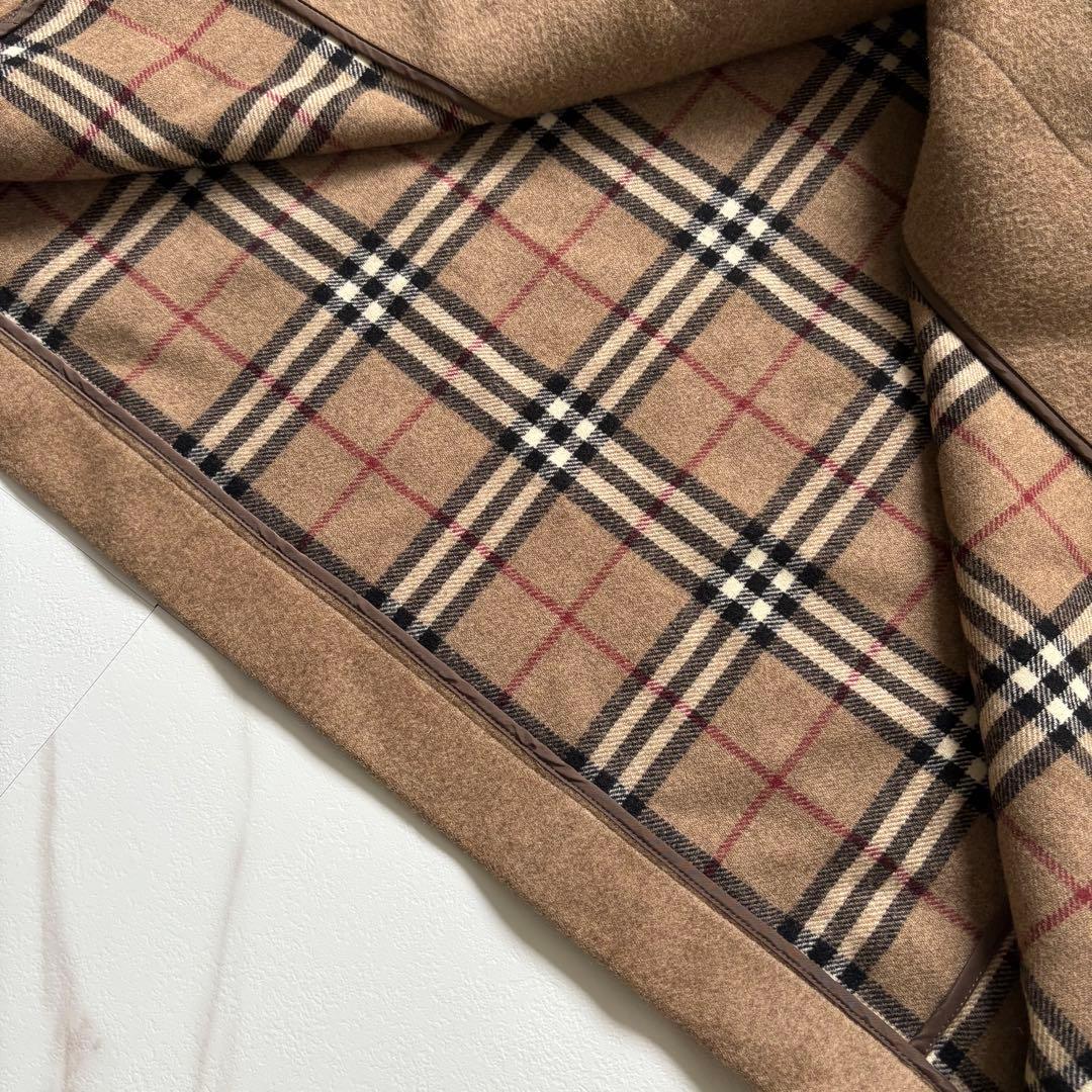 希少◆BURBERRY LONDON ダッフルコート カシミヤ ロング L