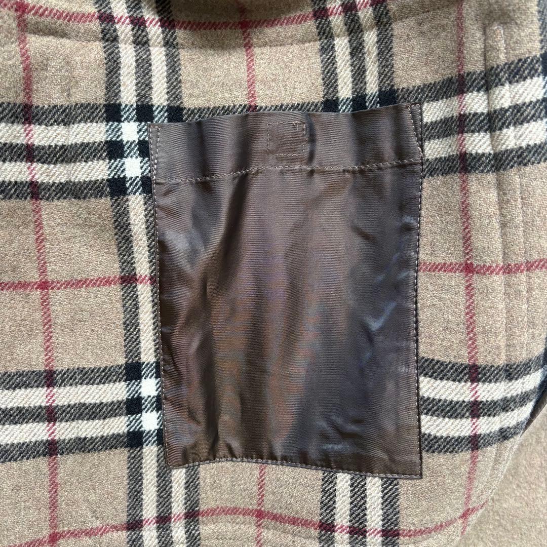希少◆BURBERRY LONDON ダッフルコート カシミヤ ロング L